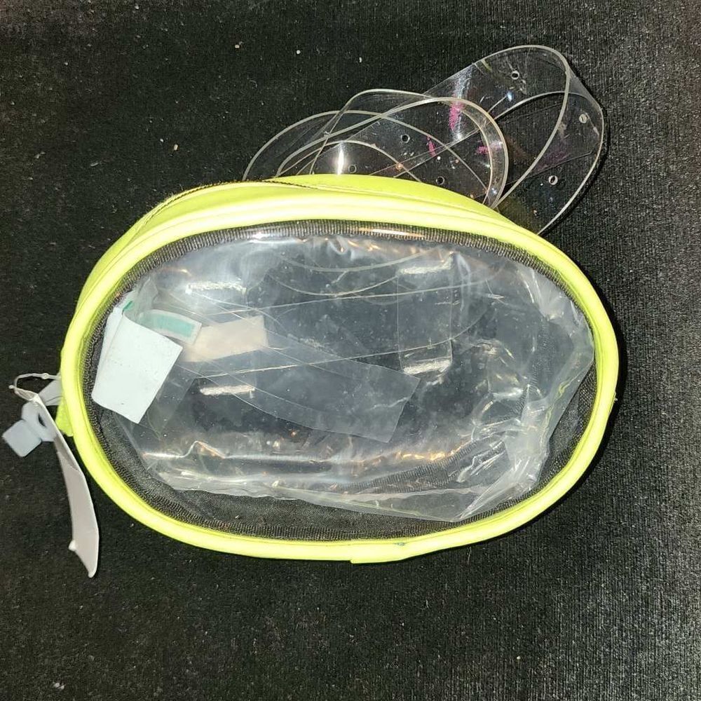 Clear belt 